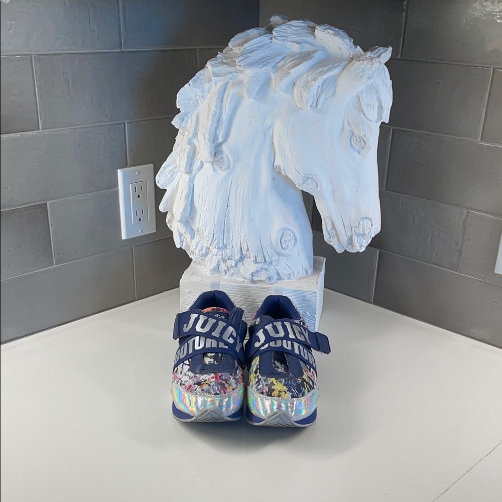 Juicy Couture Navy and Multicolor Sneakers
